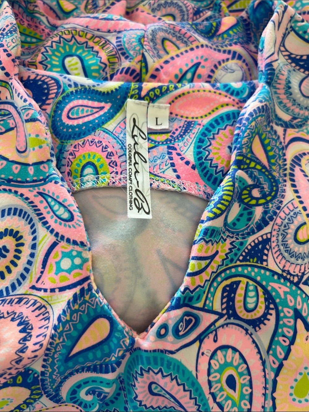 Lulu-B Paisley Sleeveless Dress